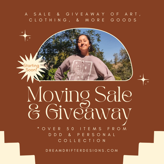 The Moving Sale/Giveaway Is ON!