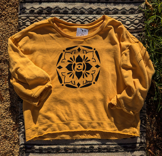 The Center Sweater in Yellow - Size M