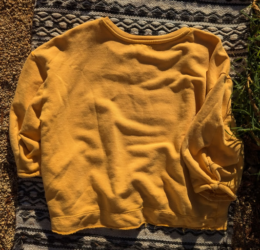 The Center Sweater in Yellow - Size M