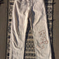 Faces White With Neutrals Pants - Size 6