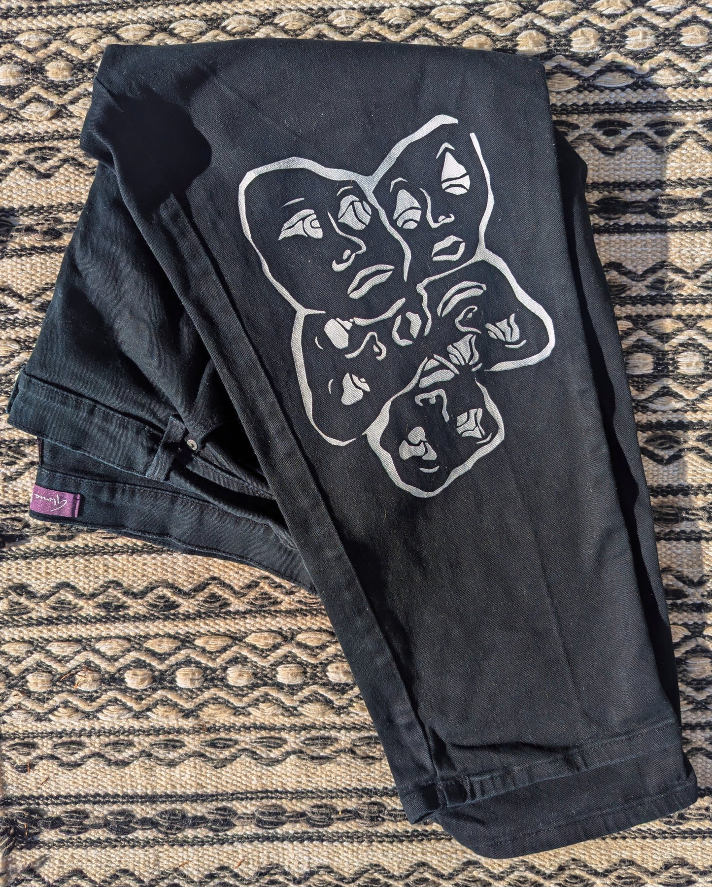 Faces Black Pants - Size 22