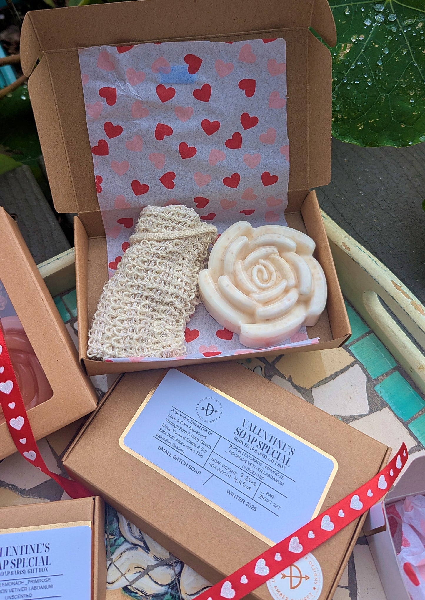 Valentine's Soap Special 1 Bar Gift Set