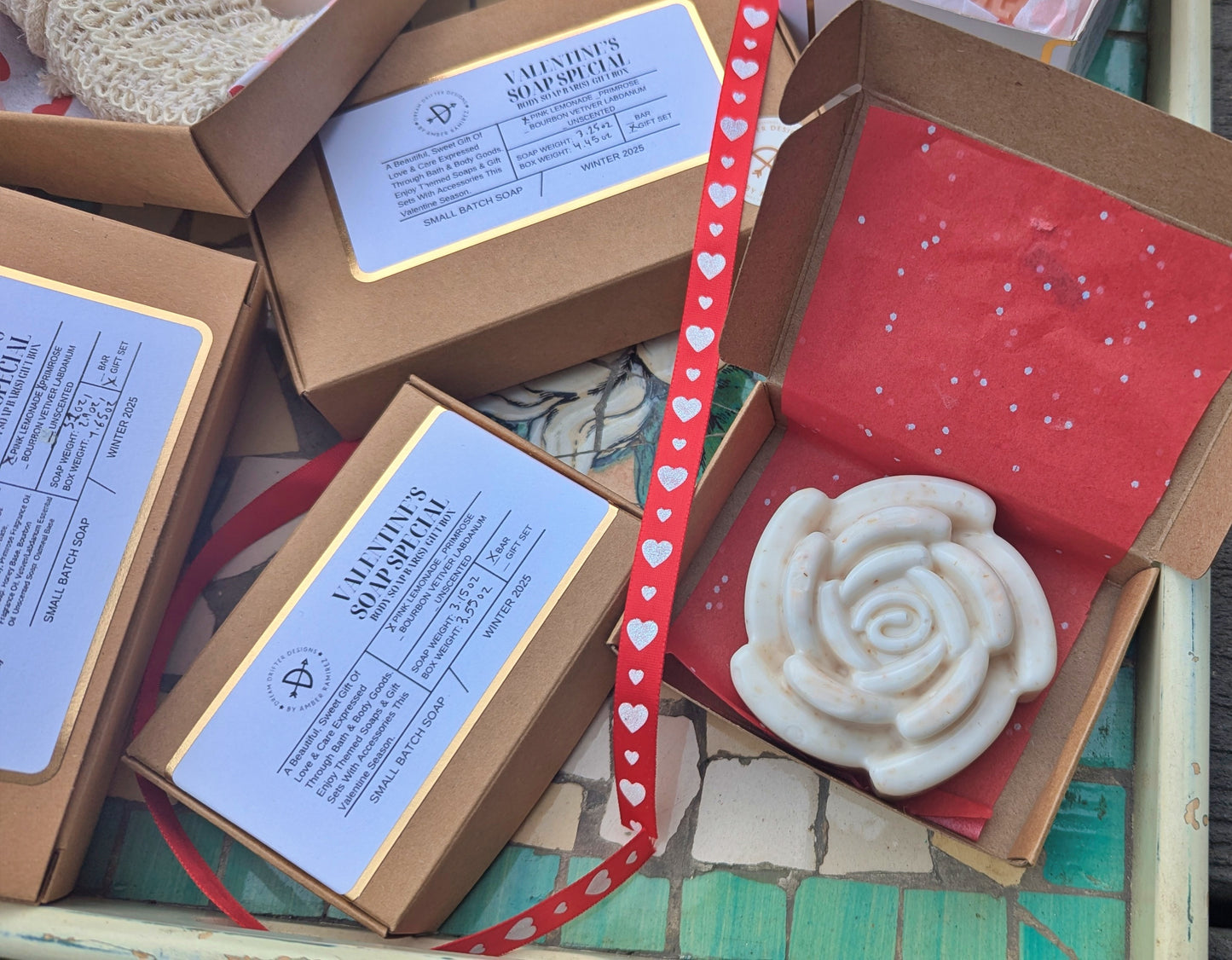 Valentine's Soap Special 1 Bar Gift Set